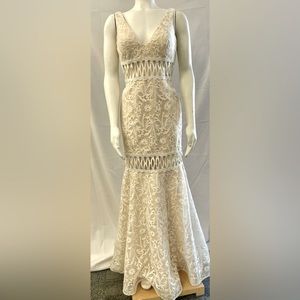 Beautiful ivory lace dress